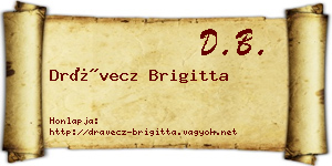 Drávecz Brigitta névjegykártya